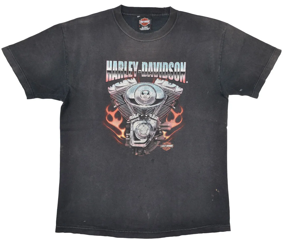 2001 HARLEY DAVIDSON Vintage T-Shirt (L)