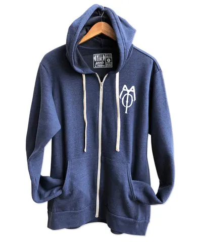 Capitol Theatre Detroit 1921 Blueprint Zip Hoodie, Michigan Opera Theatre