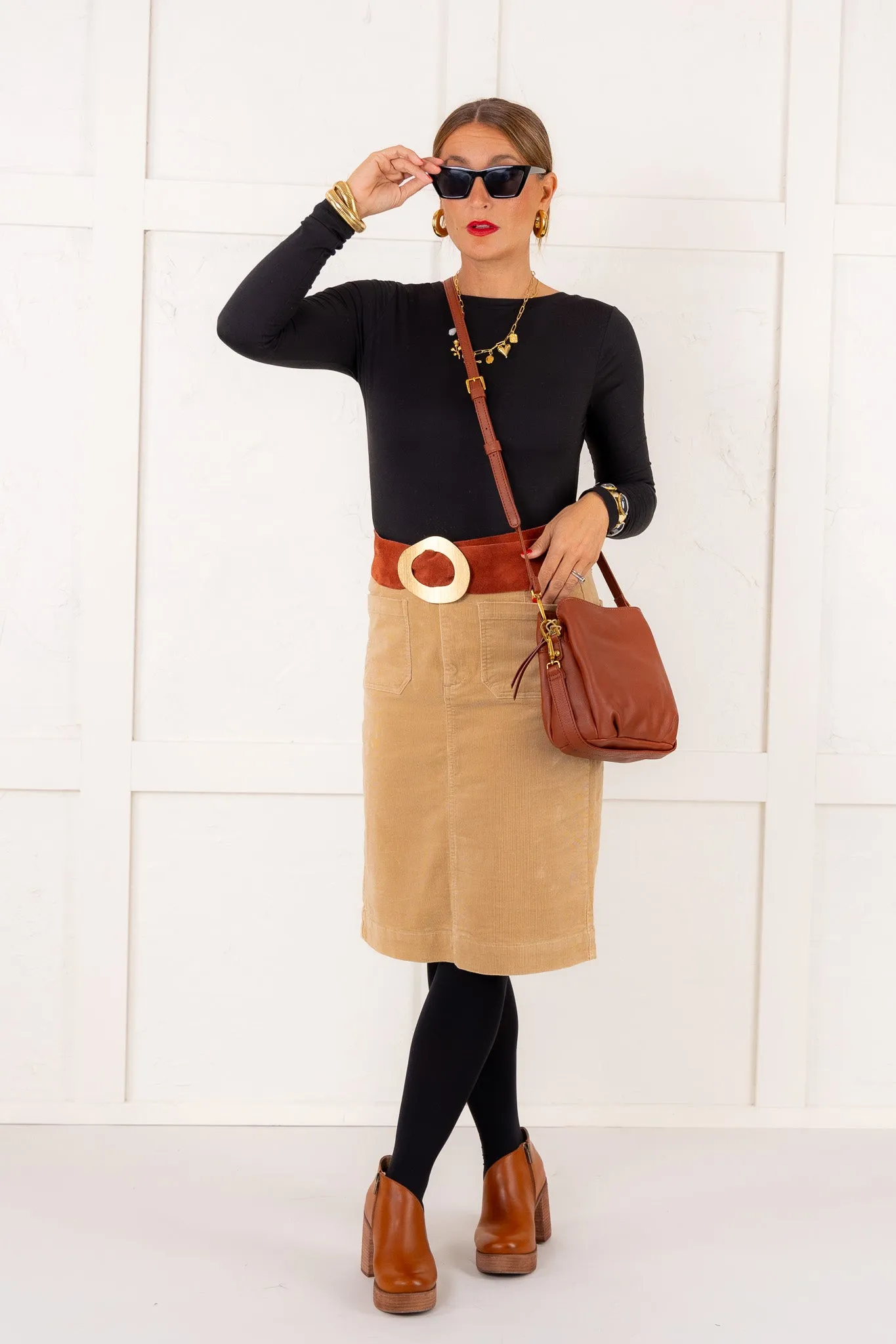 Elaine Belt - Orange - FINAL SALE