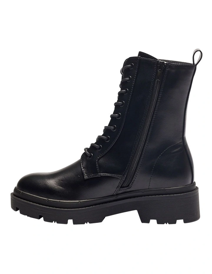Hammond Black Smooth Boots