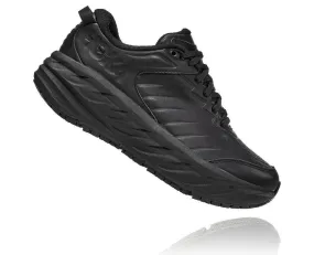 Hoka Men's Black Bondi SR Non Slip Shoes