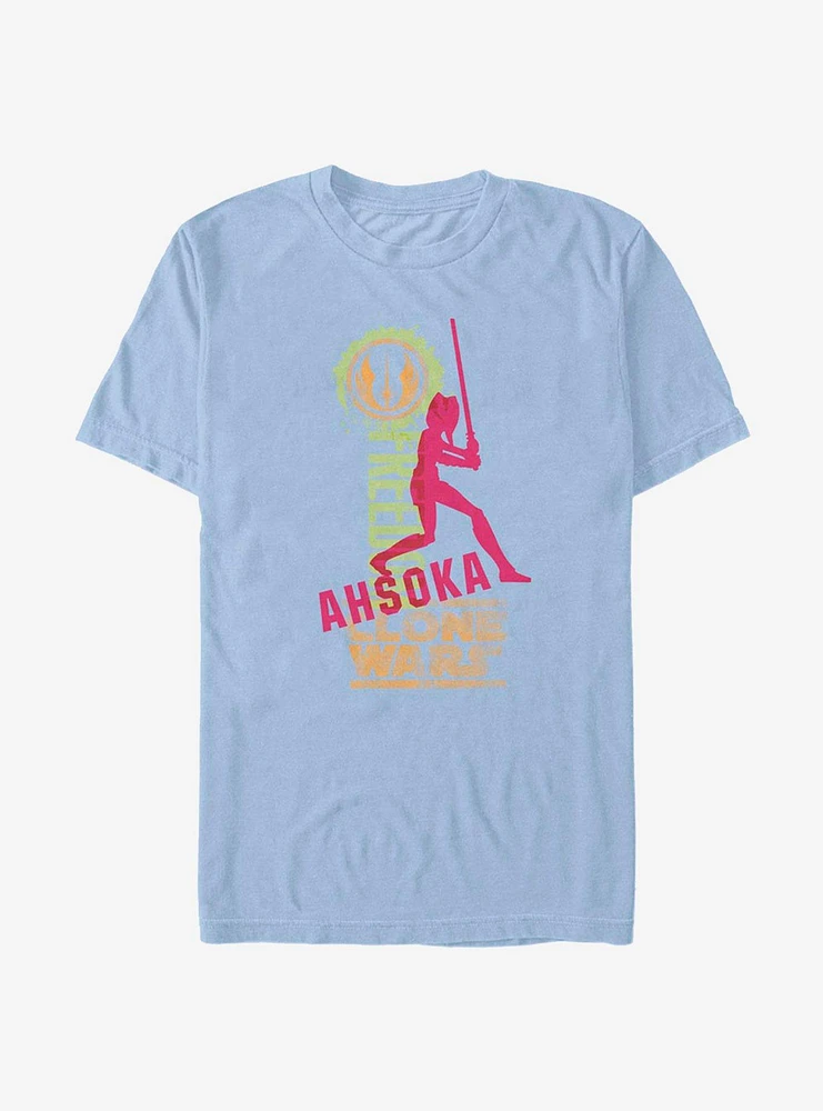 Hot Topic Star Wars The Clone Freedom Ahsoka T-Shirt