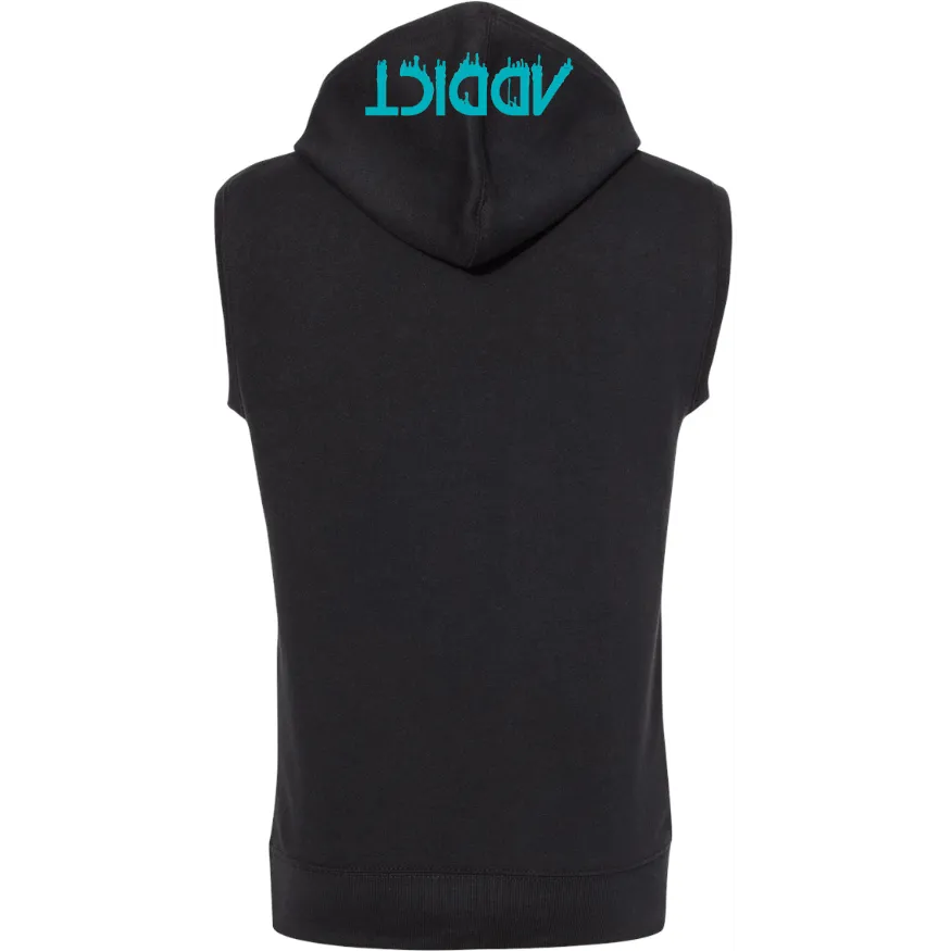 INK Drip Men's Sleeveless Hoodie