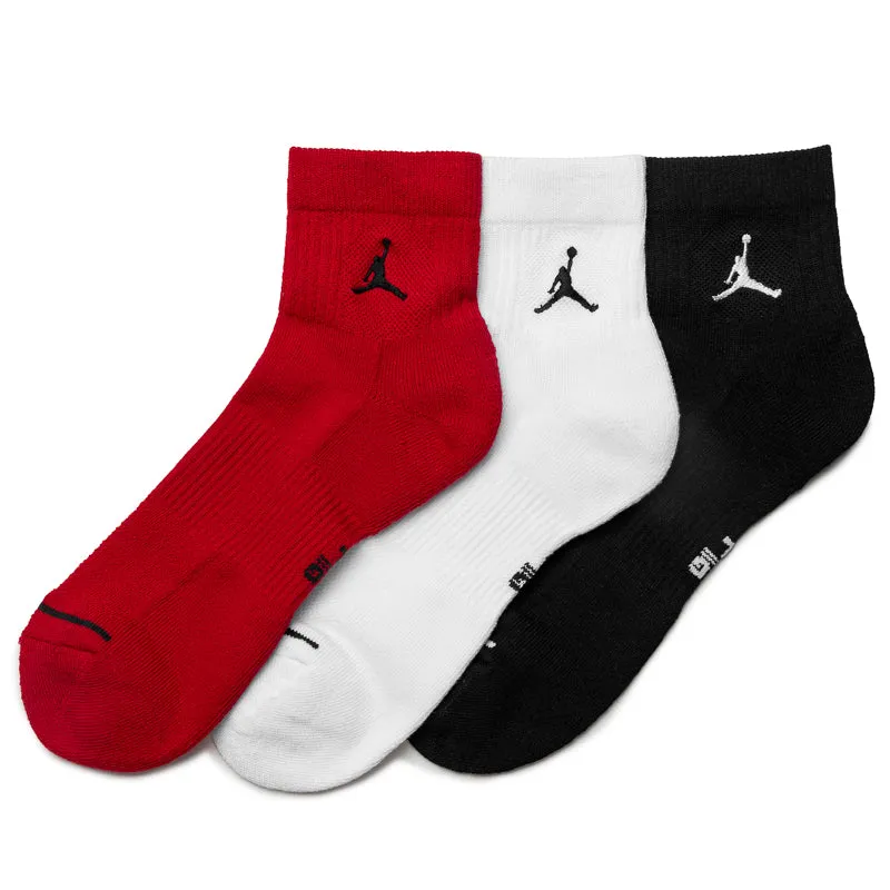 Jordan Everyday Ankle Socks (3 Pack) - Multi-Color