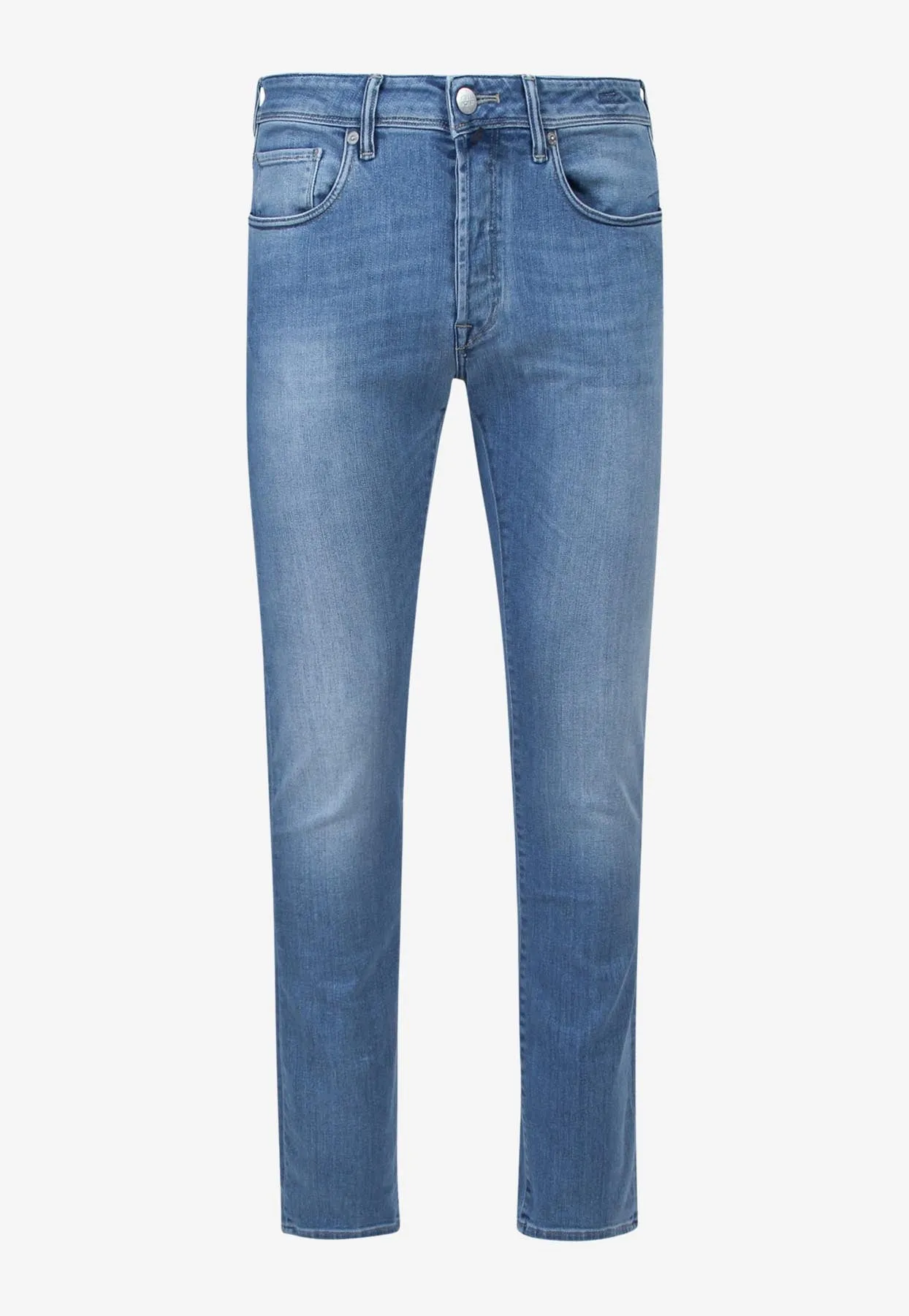 Logo Patch Slim Jeans
