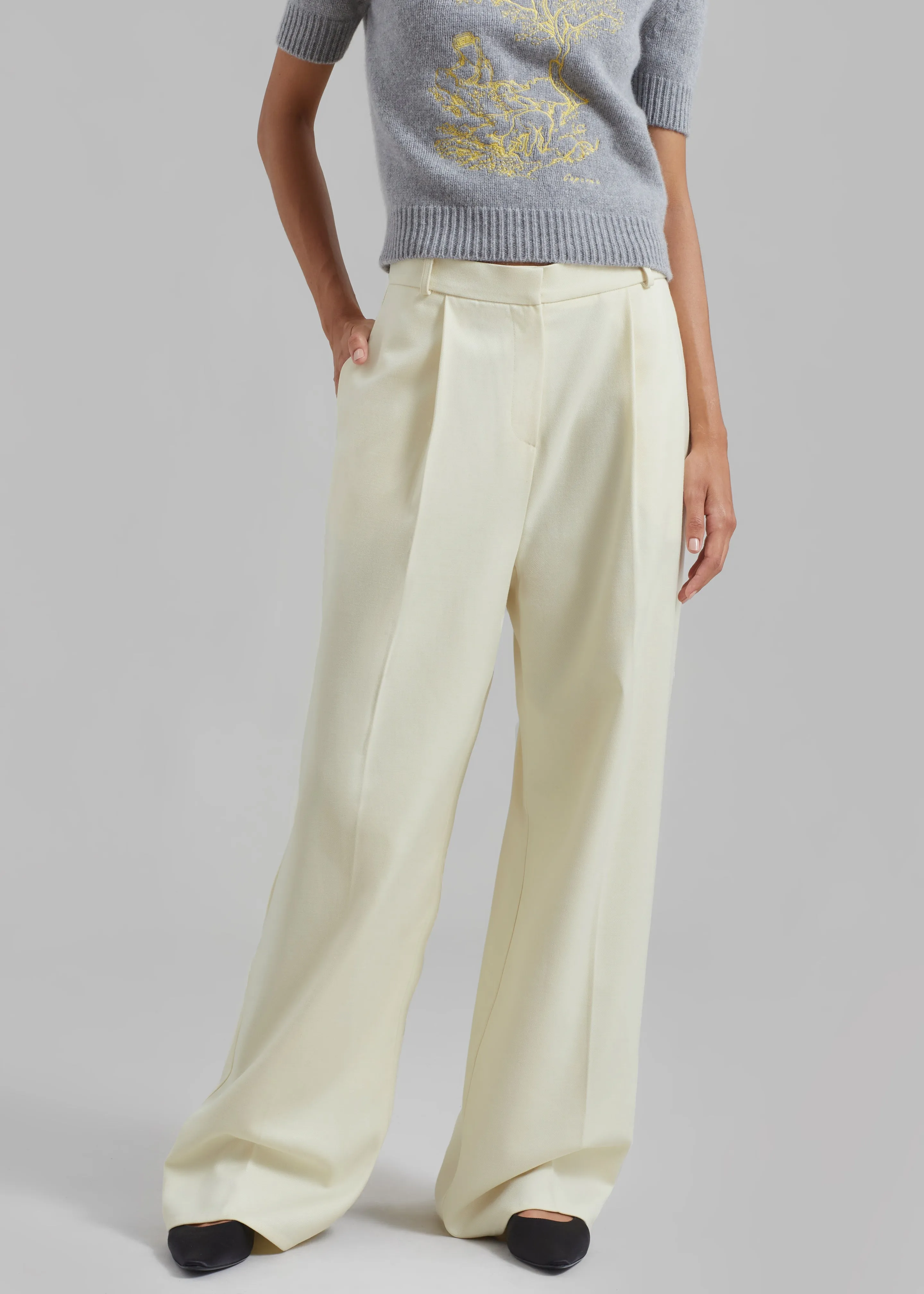 Maya Trousers - Cream