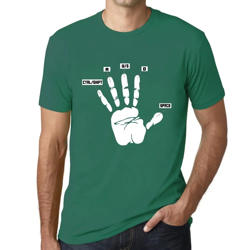 Men's Graphic T-Shirt Gamer Handprint Idea Gift