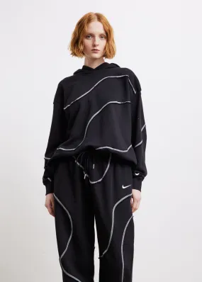 Nike -  Oversized Swirl Hoodie - Sweater