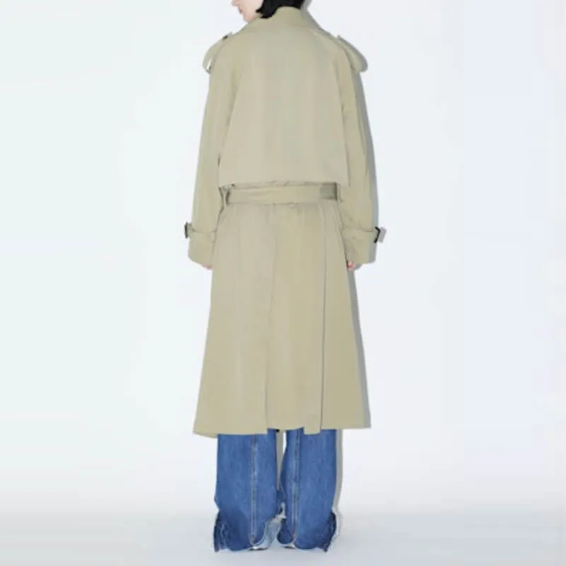 Stretch Kersey Coat - Black