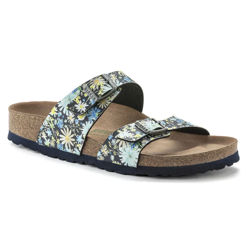  Sydney Vegan Sandal in Floral Blue CLOSEOUTS  