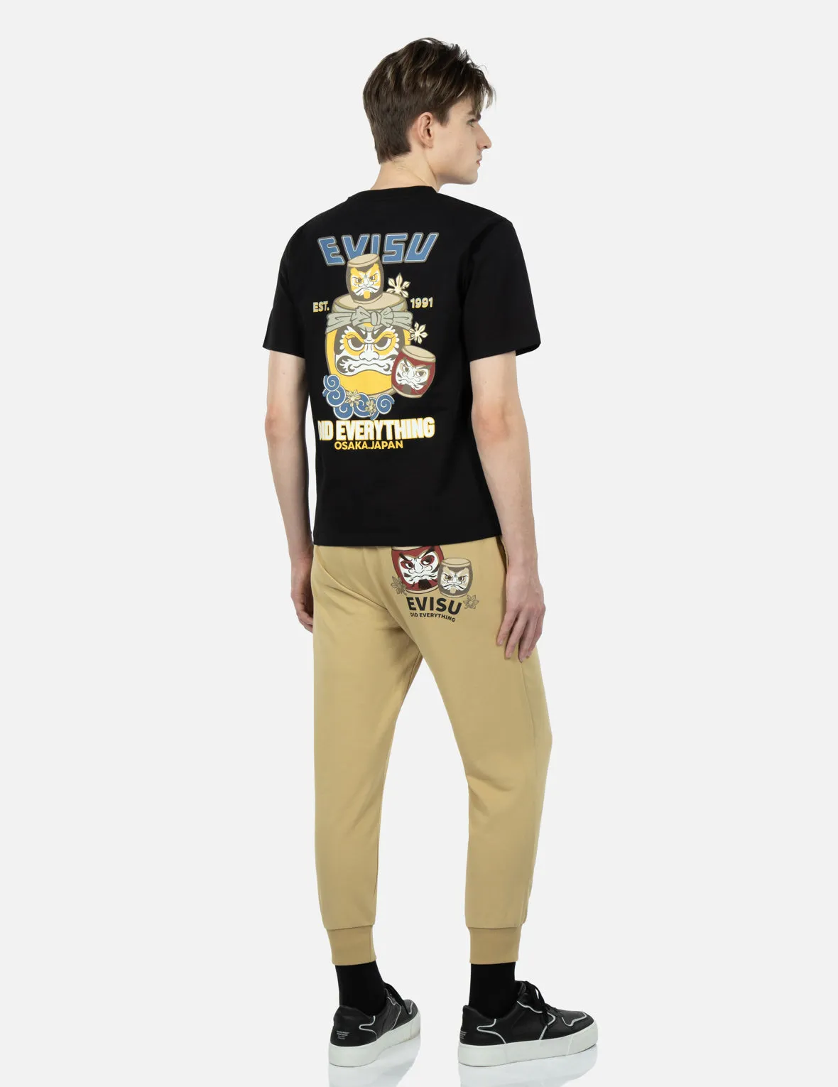 Taiko Daruma Print T-Shirt