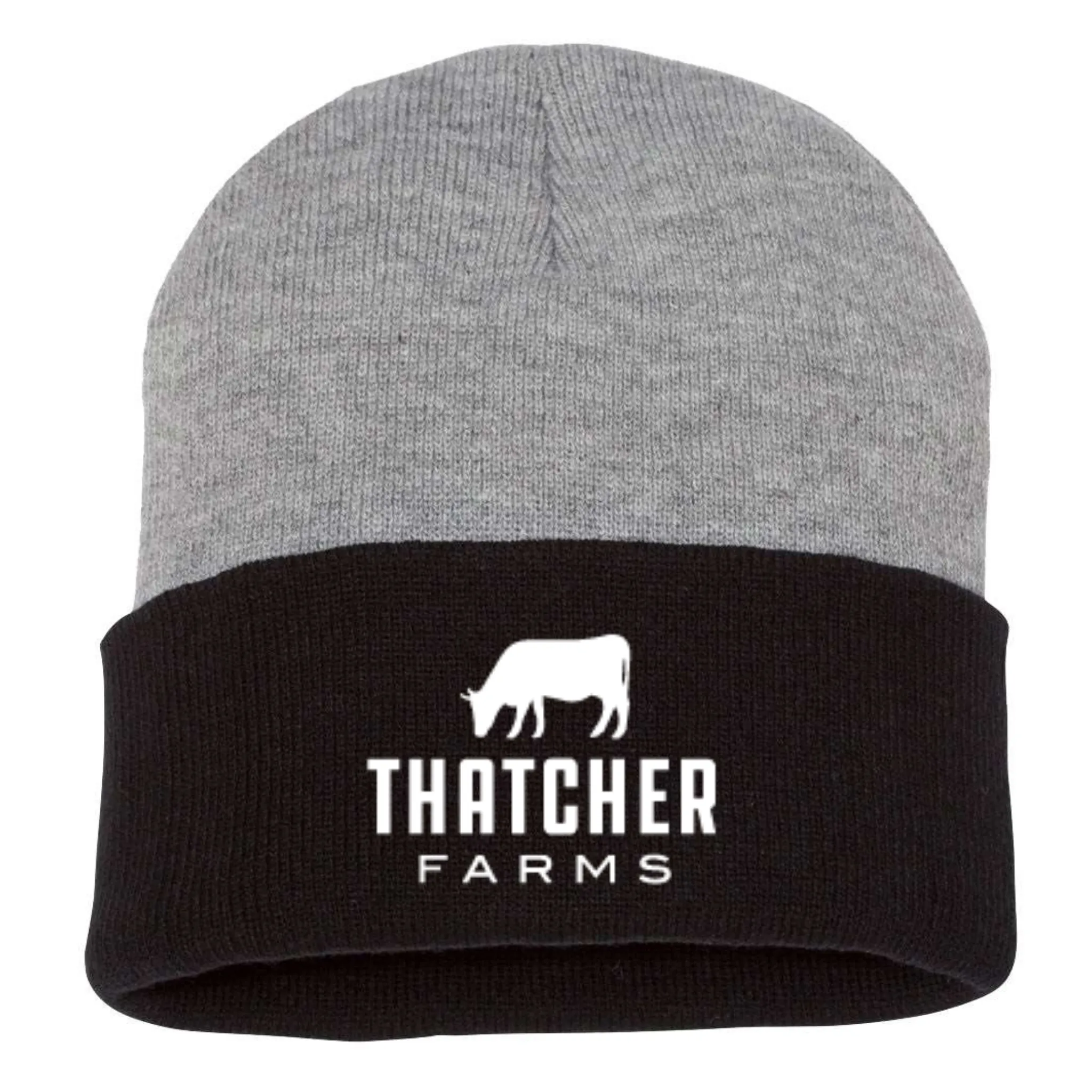 Thatcher Farms Colourblocked Cuff Beanie