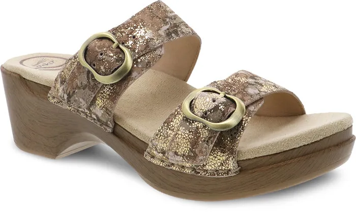 Womens Dansko Sophie Heeled Sandal Taupe