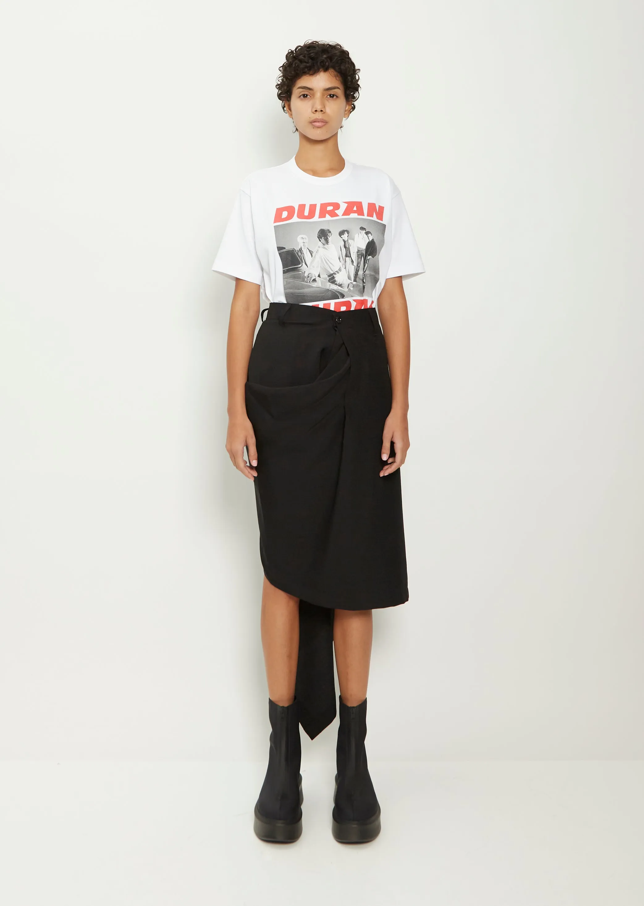 Wool Mohair Skirt